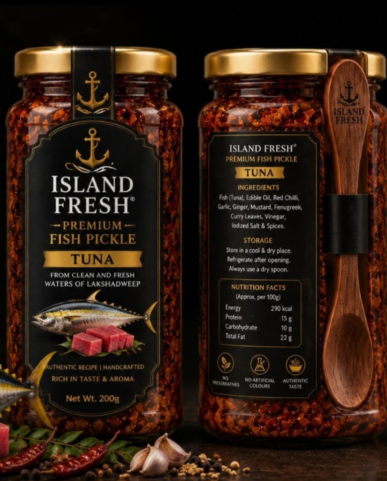 Island Fresh premium tuna fish pickle